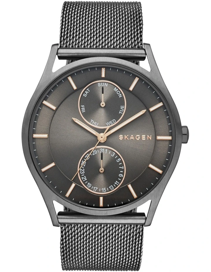 Hagen Silver Steel Watch