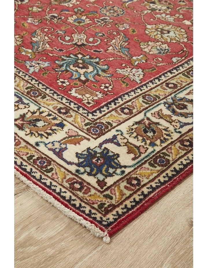Hand Knotted Pure Wool Tabriz Rug 185X145cm