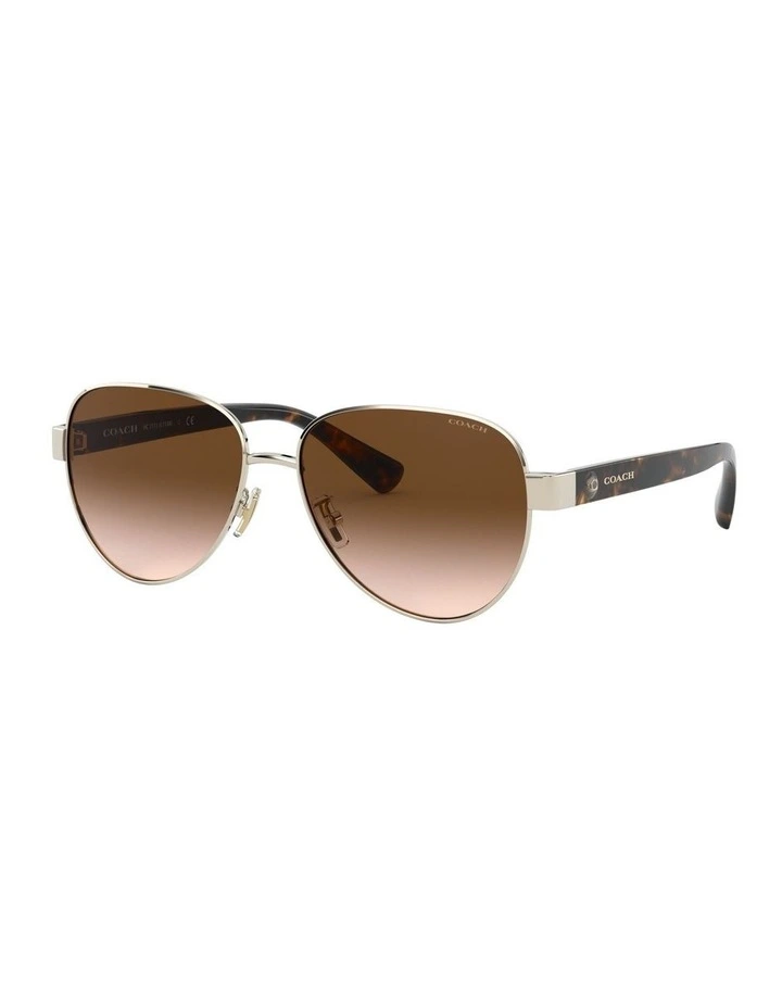 L1128 Sunglasses in Gold