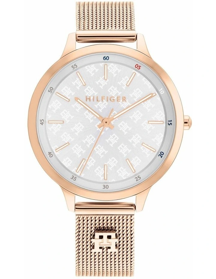 Iris Stainless Steel Watch in Rose Gold