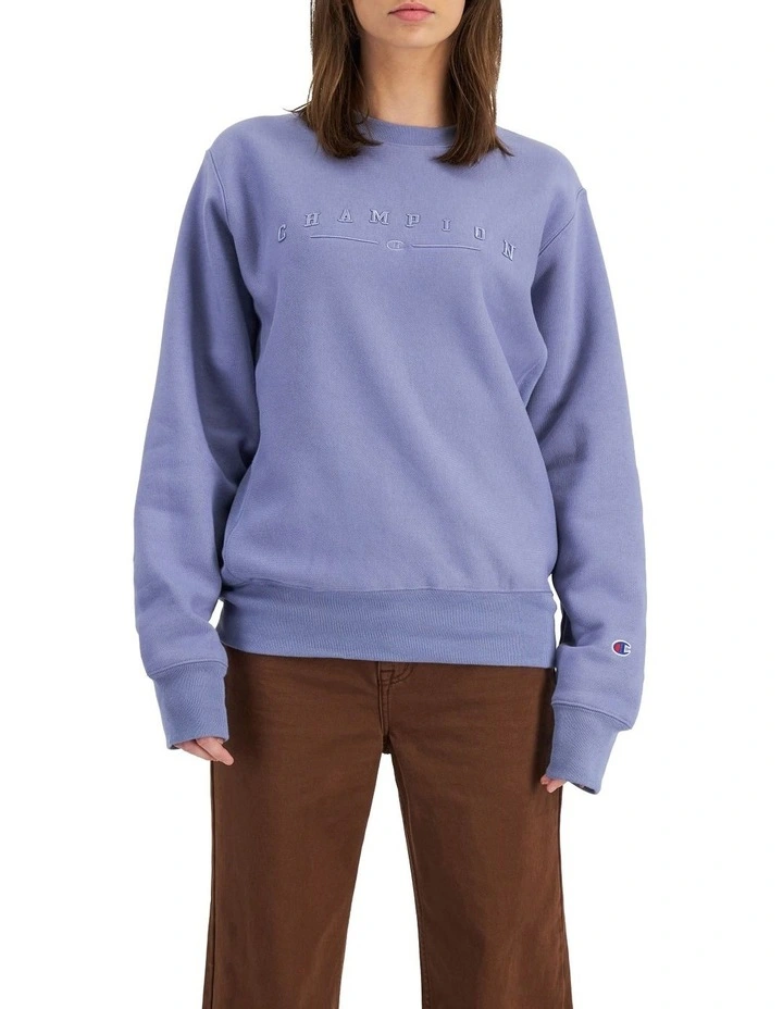 Reverse Weave 2K Logo Crew Sweatshirt in Marvellous