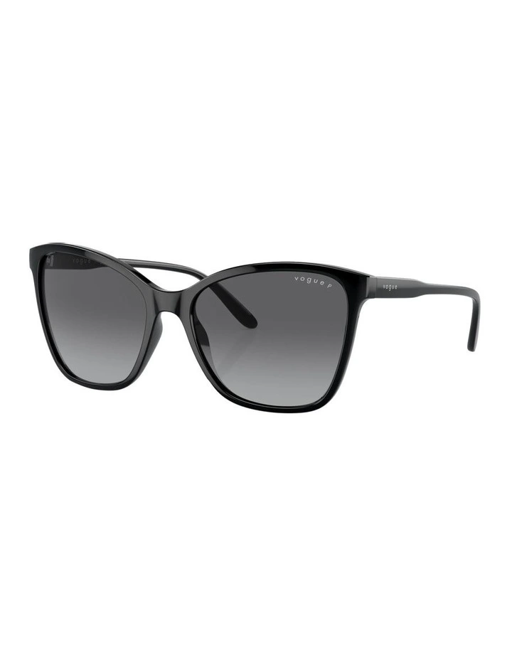 VO5520S Polarised Sunglasses in Black