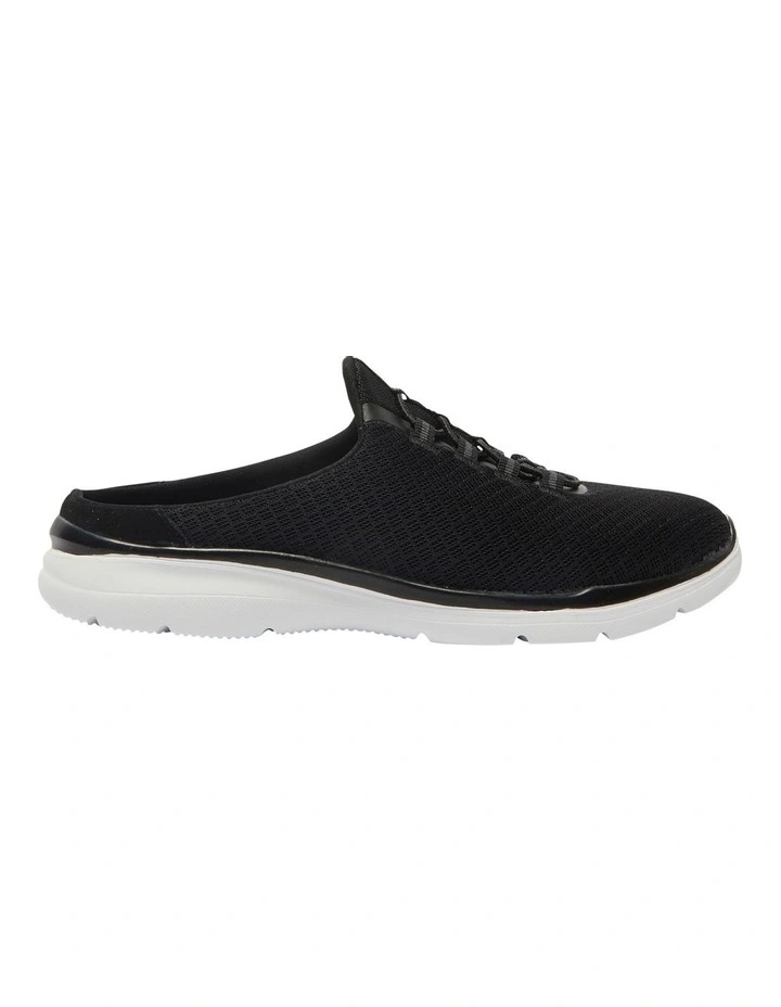 Quest Sneakers in Black Knit