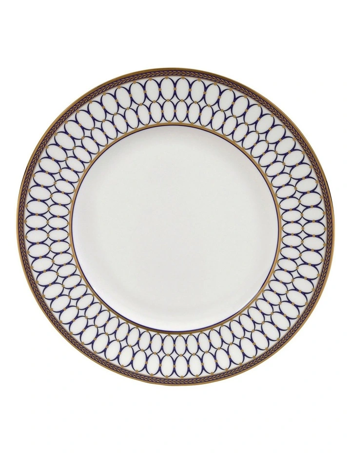 Renaissance Gold 27cm Plate Blue/Gold