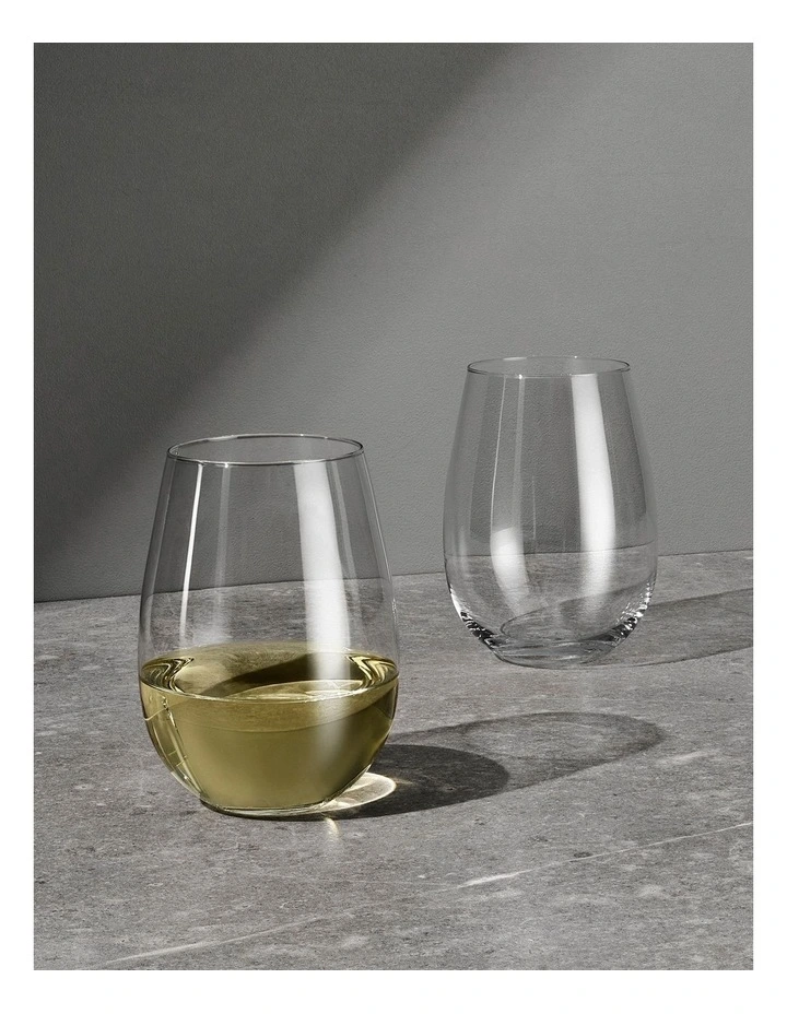 Calia Stemless Wine Glass 500ml Set of 2 Gift Boxed