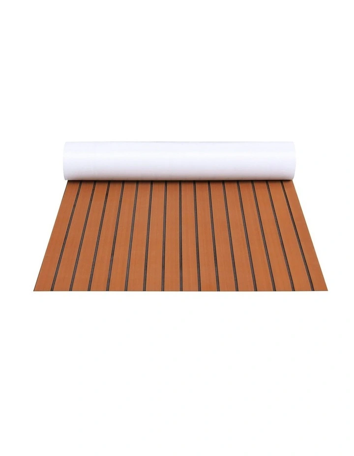 EVA Foam Boat Flooring Mat 240 x 90 x 0.6cm in Dark Brown