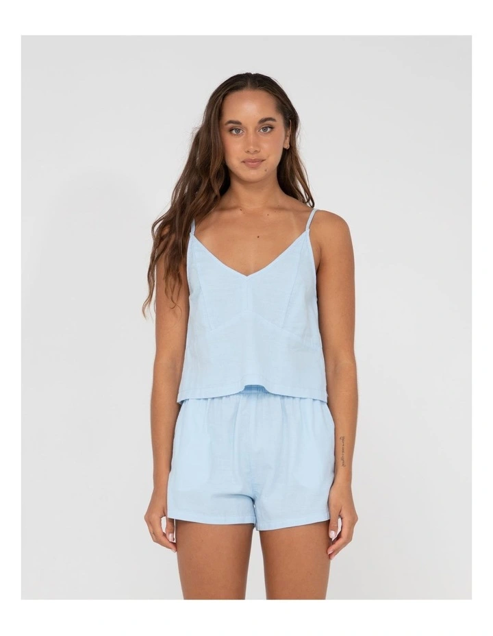Sweet Water Slip Cami in Blue