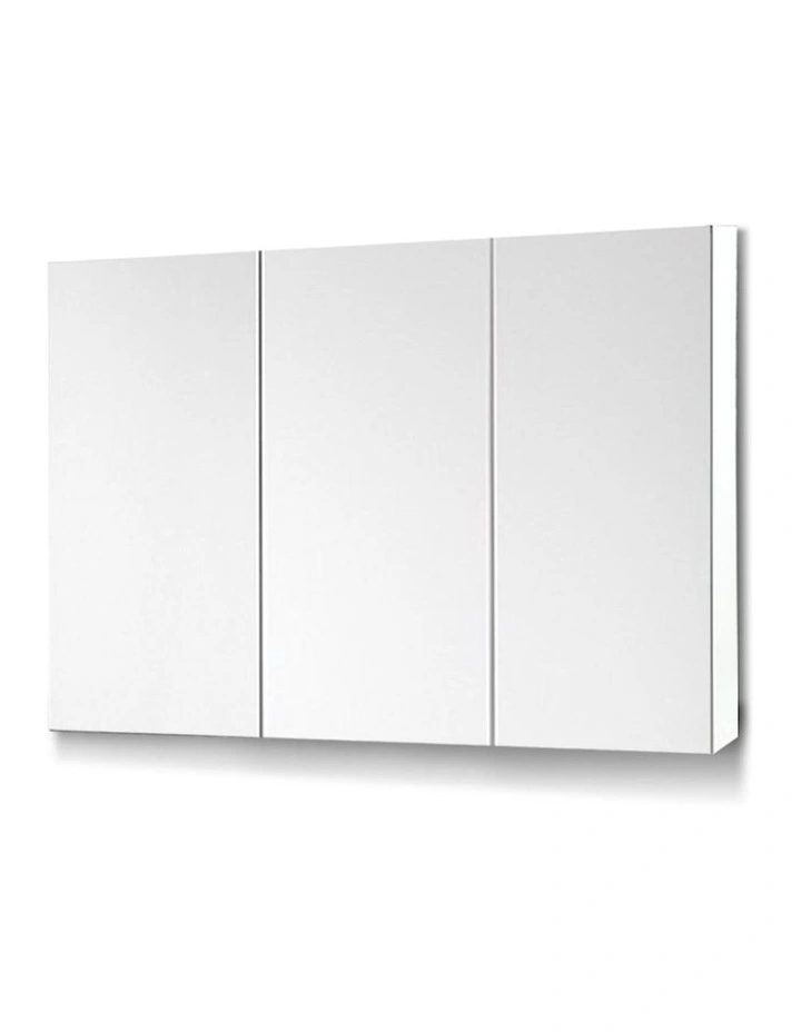 Bathroom Storage Mirror Cabinet 900mmx720mm in White