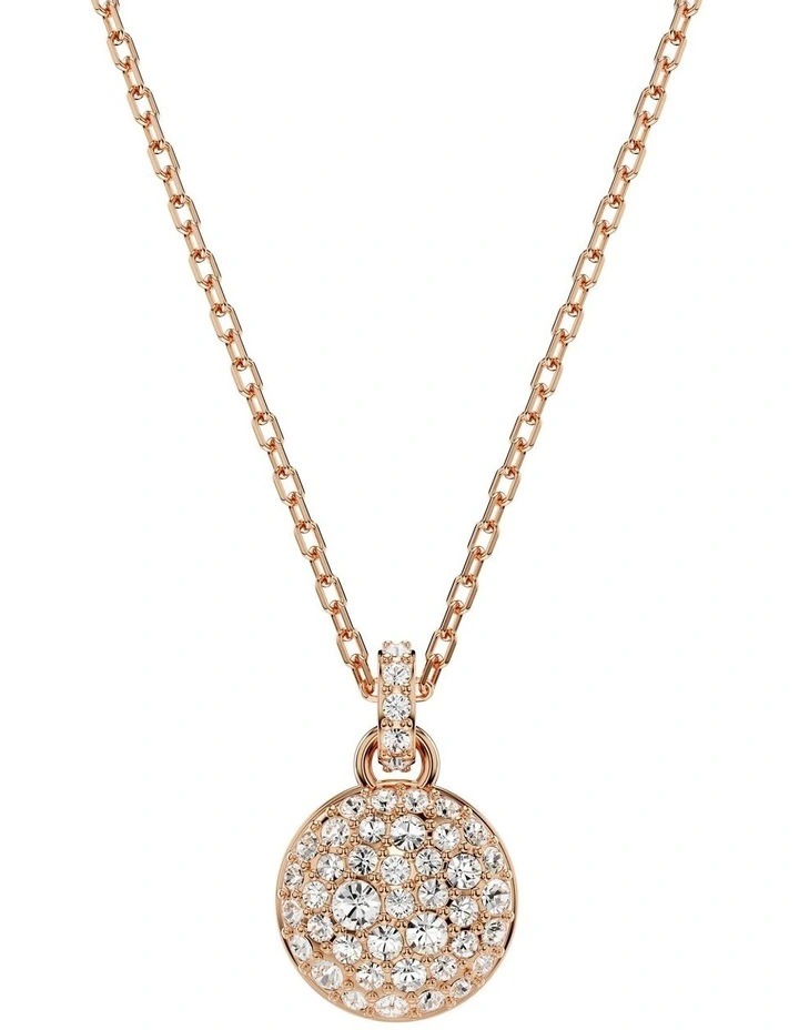 Meteora Rose Gold-Tone Plated Pendant in White