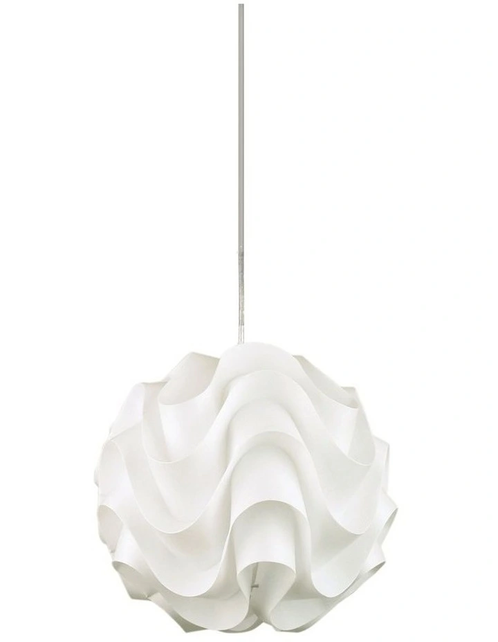 Chic Pendant Light 33cm White