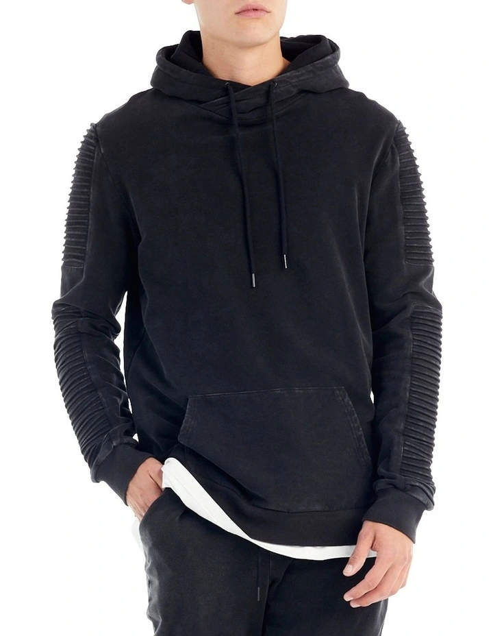Montana Hood Sweater in Black