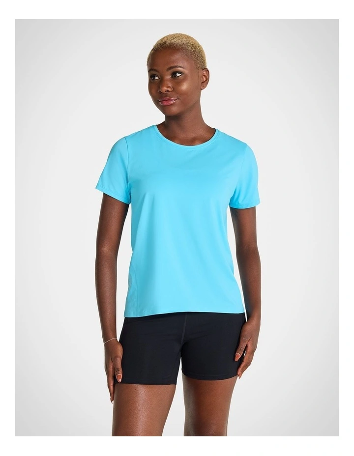 Power Up Tee Pacific in Blue