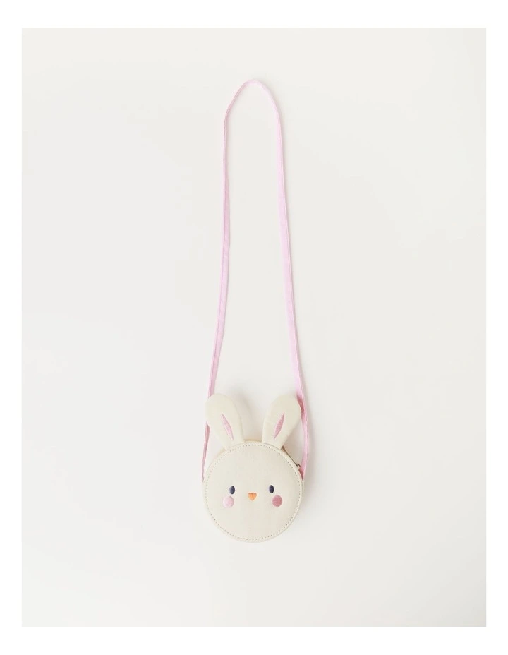 Crossbody Bunny Bag in White