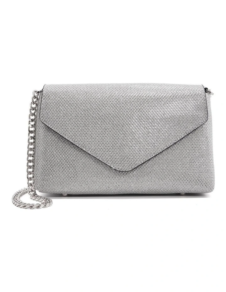 Billa Clutch in Silver