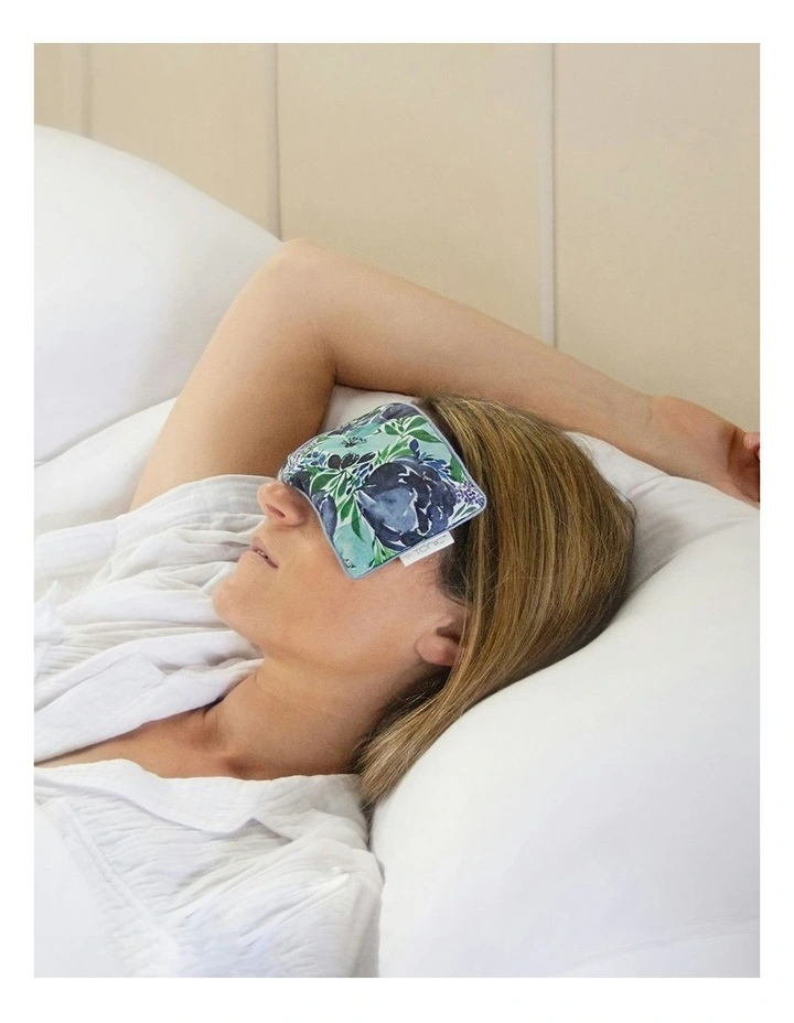 Flourish Eye Pillow in Blue