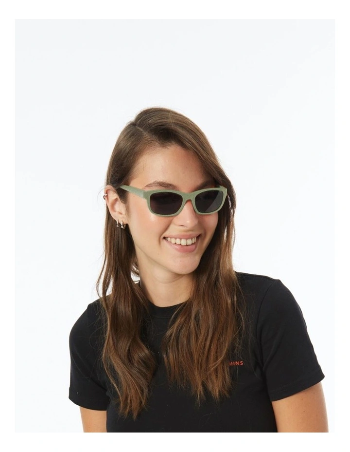 Recycled Money Sunglasses with Polarised Grey Lenses