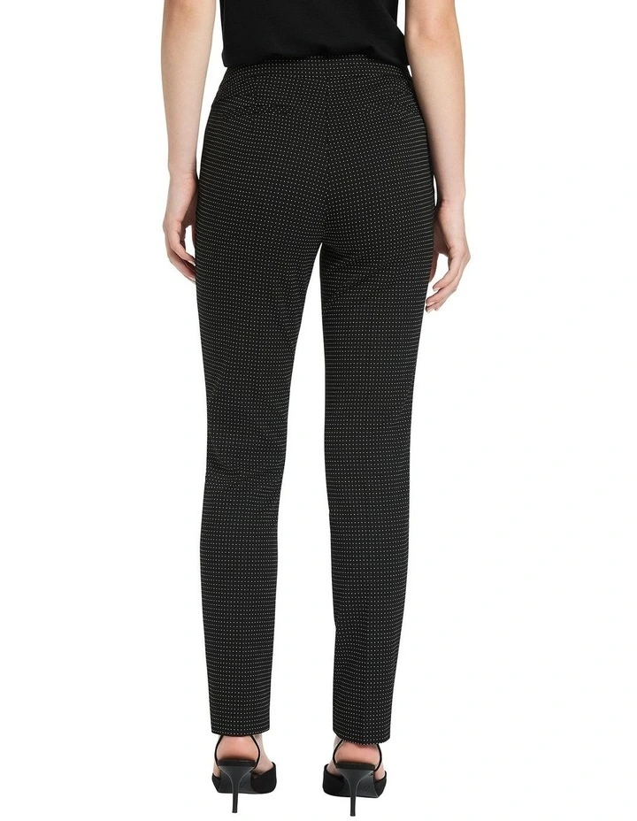 Textured Alexa Pant in Black