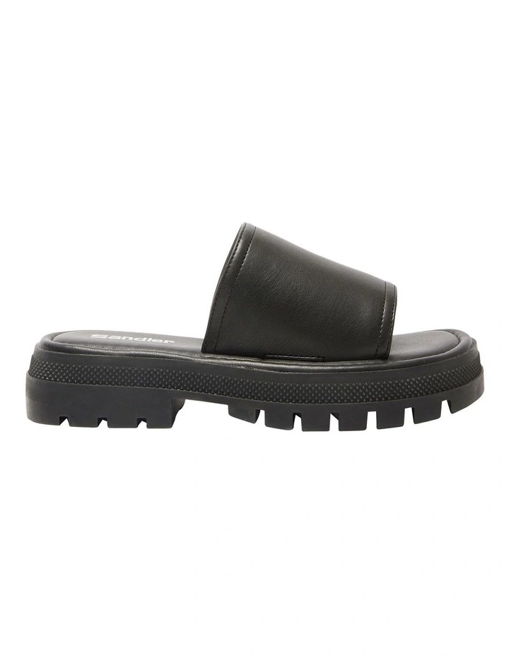 Rap Sandals in Black