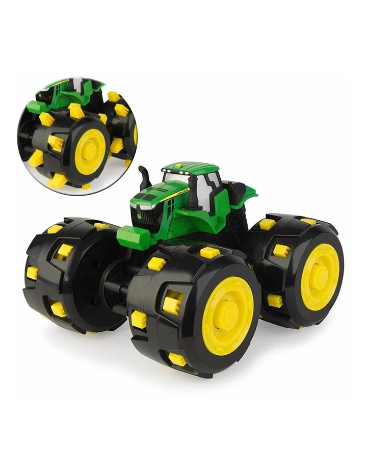 John Deere Monster Spike Treads Tractor in Green