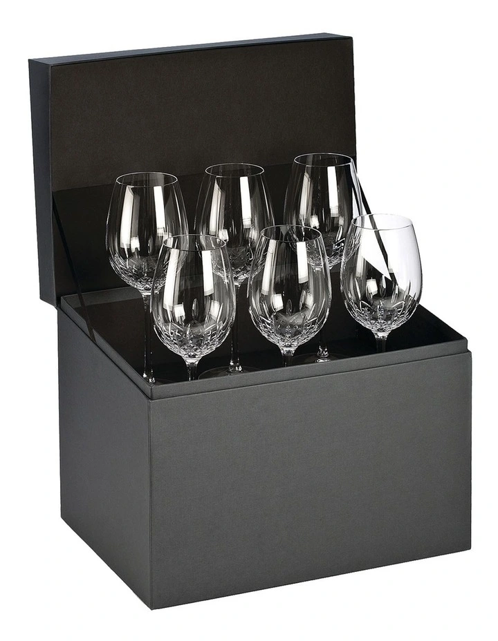 Lismore Essence Goblet Set of 6 560ml in Clear