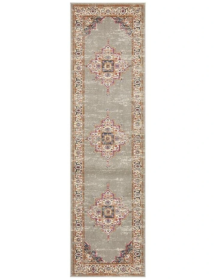 Babylon 211 Runner Rug in Grey
