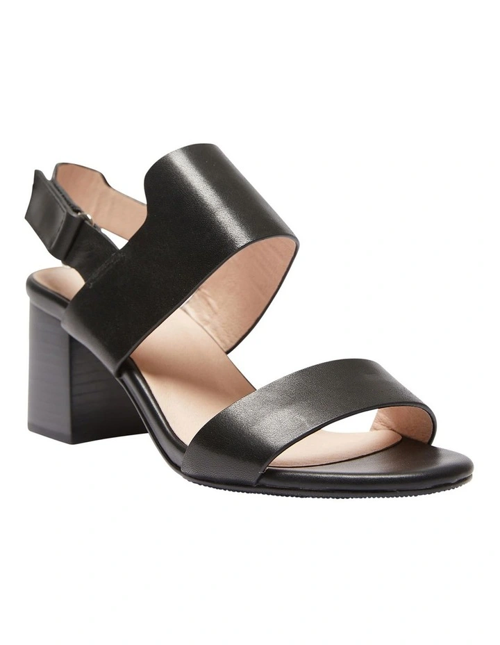 Nadia Sandals In Black Glove