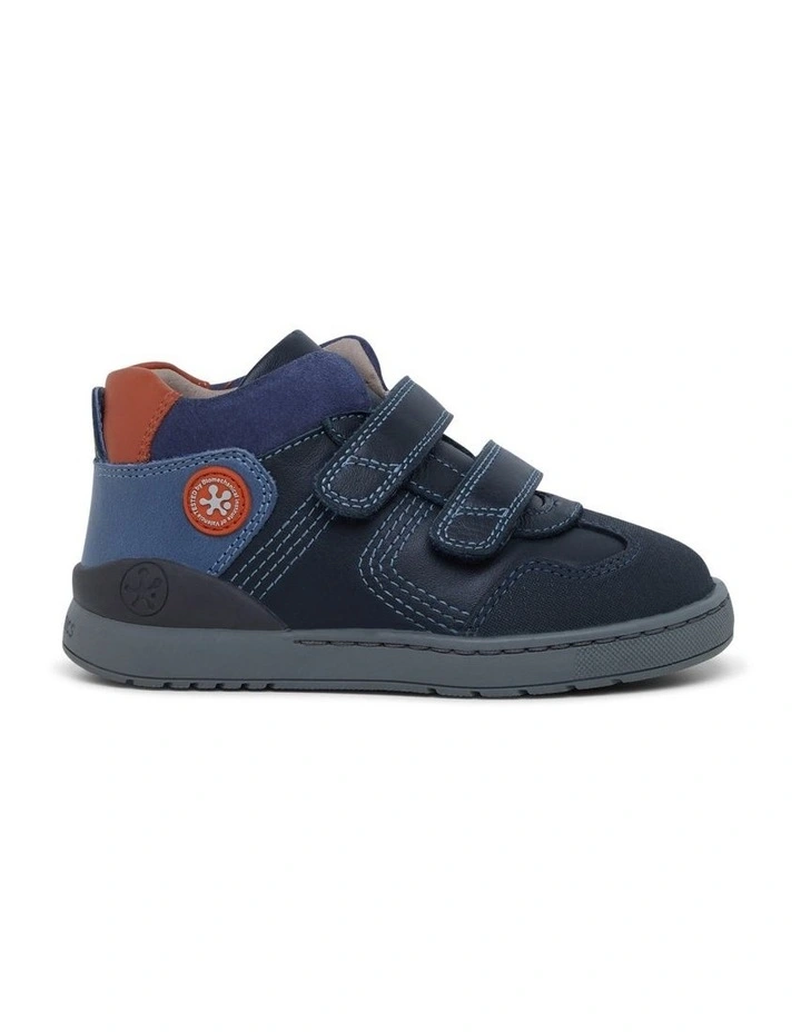 Botin Self-Fastening Boots in Navy