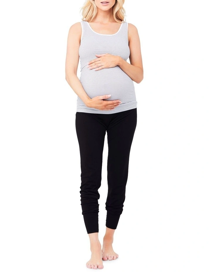 Seamless Nursing Stripe Tank