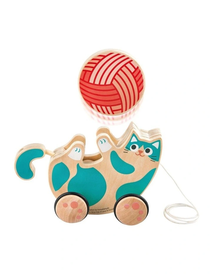 Roll & Rattle Kitten Toy