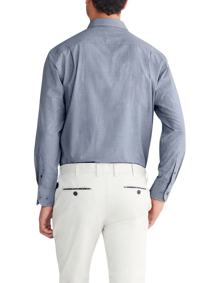Classic Long Sleeve Shirt in Navy