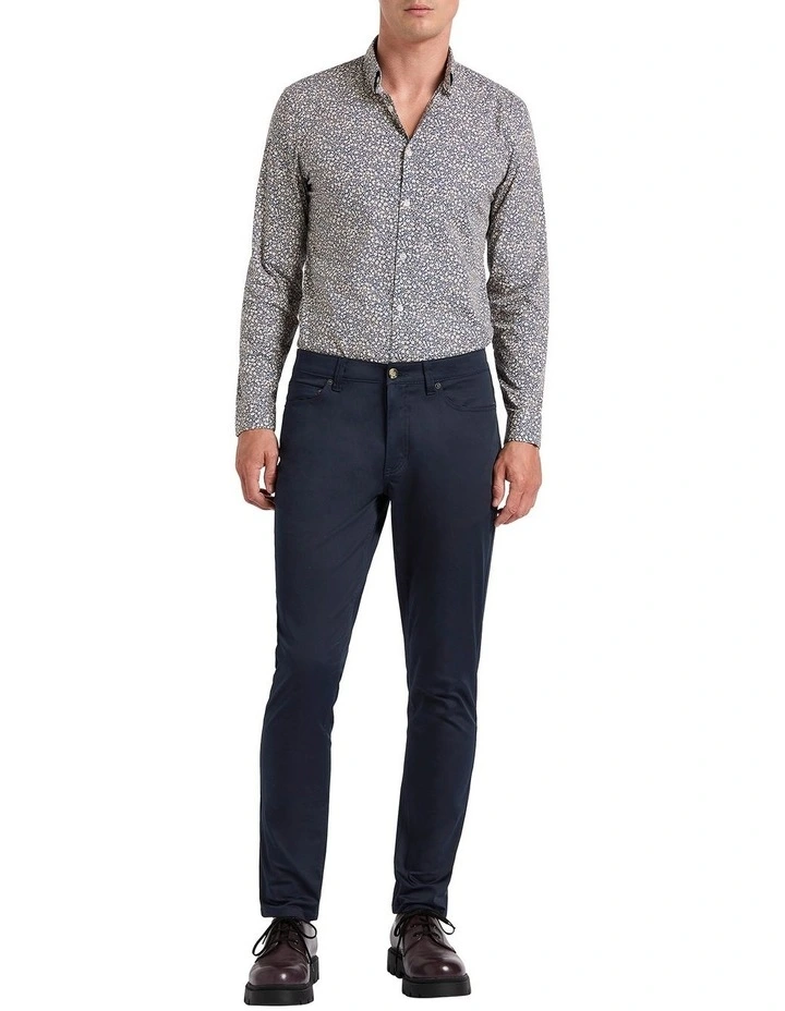 Thoughts Of Blue Shirt in Blue Multi