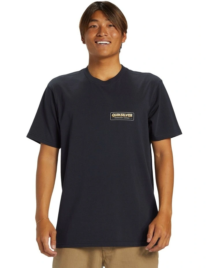 Sign Short Sleeve T-shirt in Dark Navy