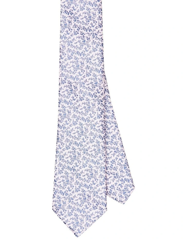 Floral Tie in Pink