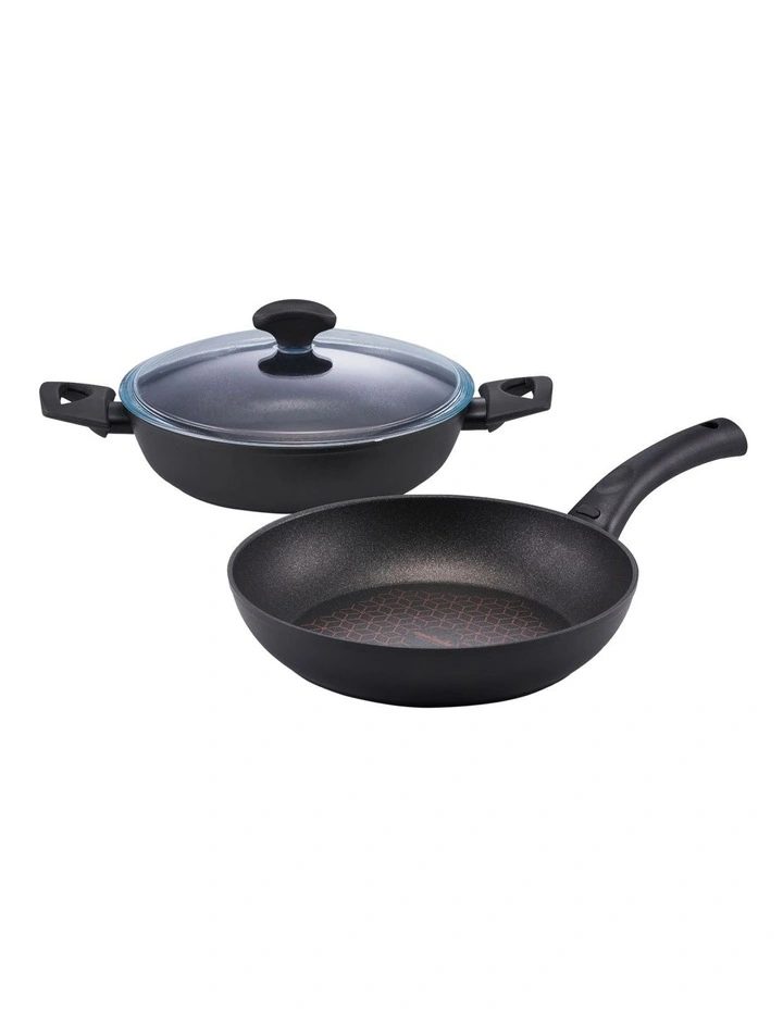 Per Salute Nonstick Induction 2 Piece Cookware set in Diamond Infused