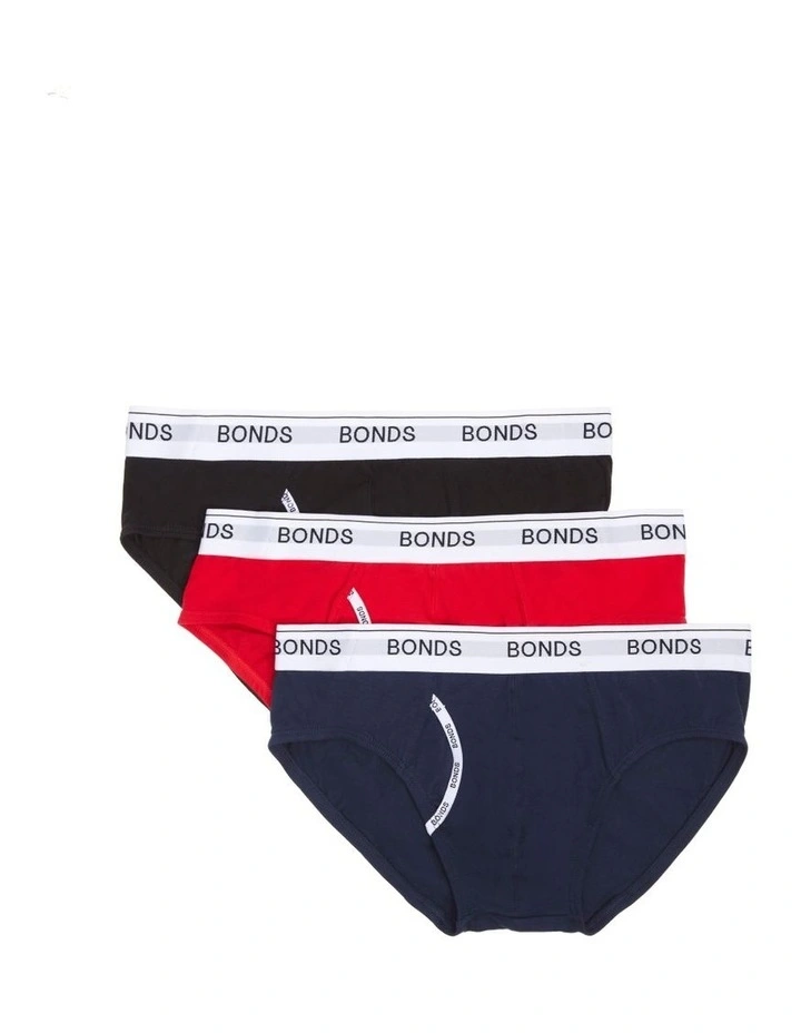 Guyfront Brief 3 Pack in Multi