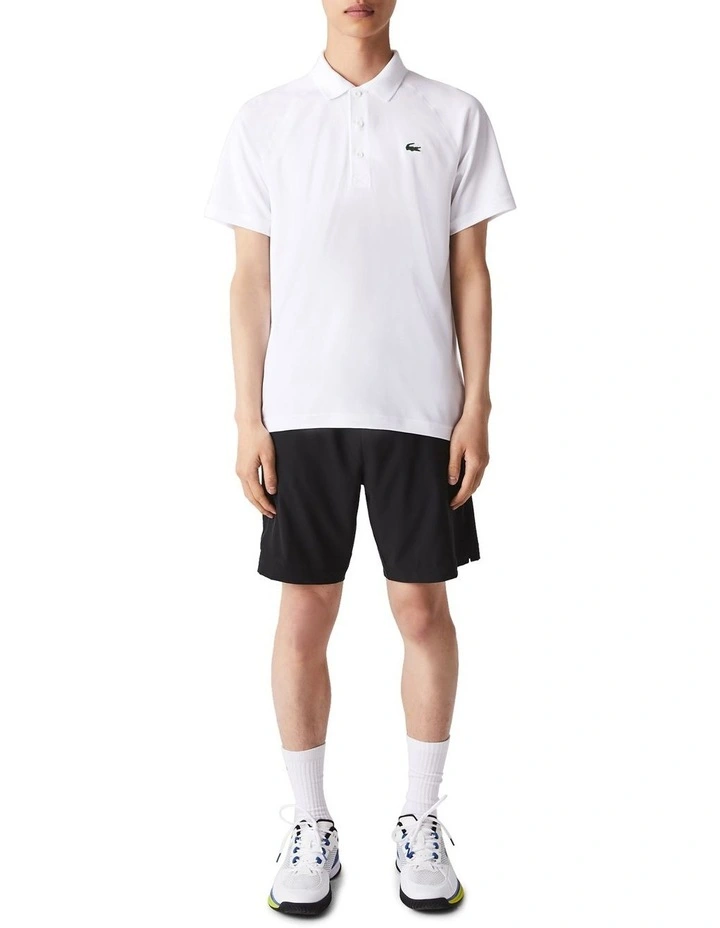 Ultra Dry Solid Colour Polo in White