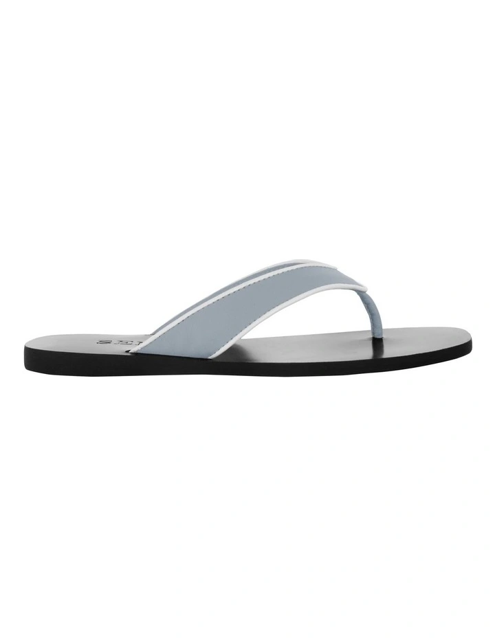 Bowie III Flat Sandals in Blue