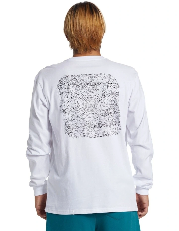 Alex Kopps Can Long Sleeve T-shirt in White