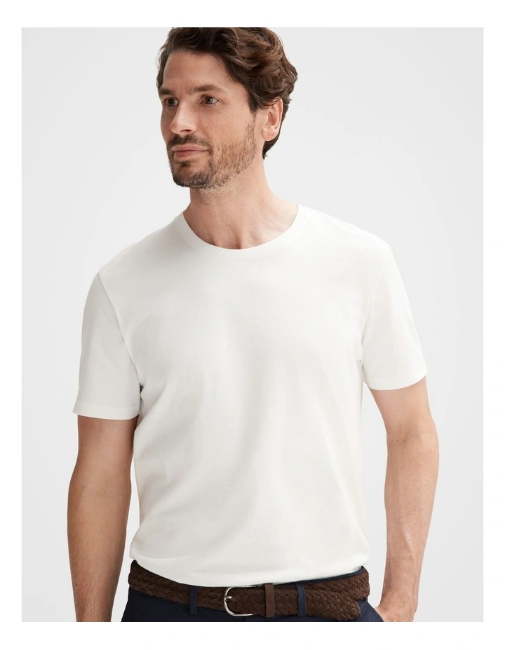 Organic Cotton T-shirt in White
