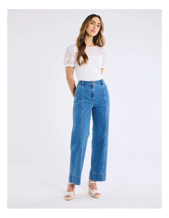 Lacie Top in Ivory