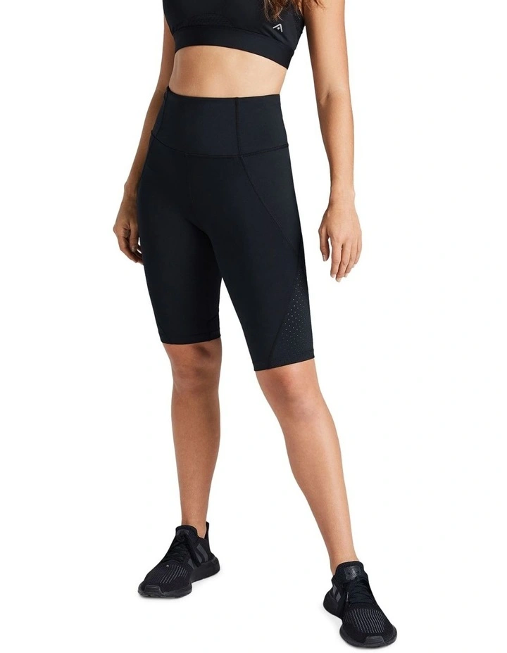 Rewind Cool Touch Bike Shorts in Black