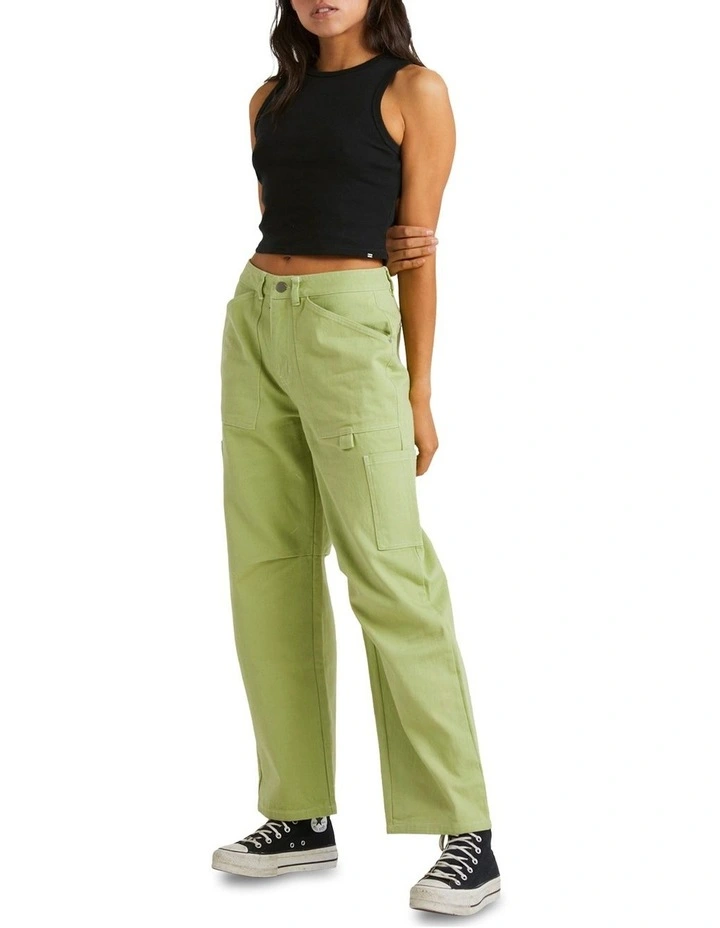 Leia Jeans in Avocado