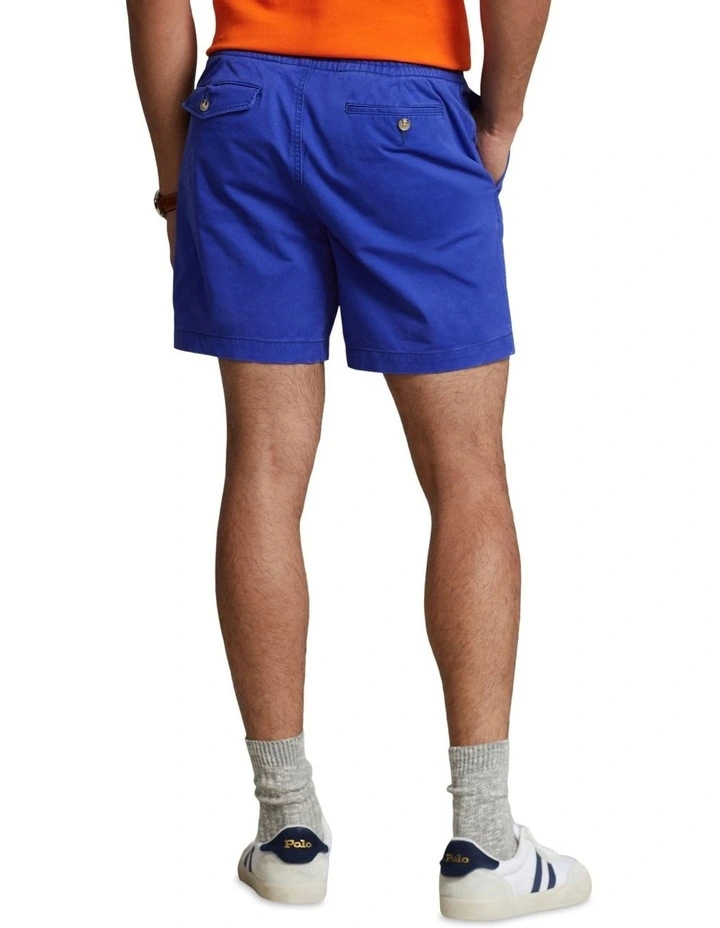 Prepster 6-Inch Stretch Chino Short in Blue