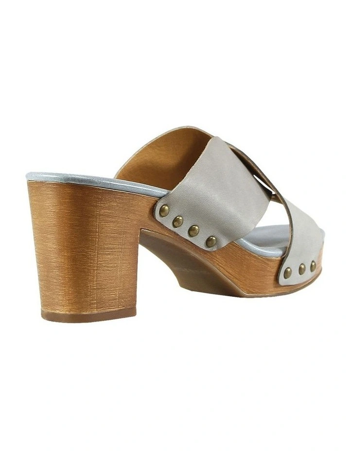 Midtown Clog Mule in Grey
