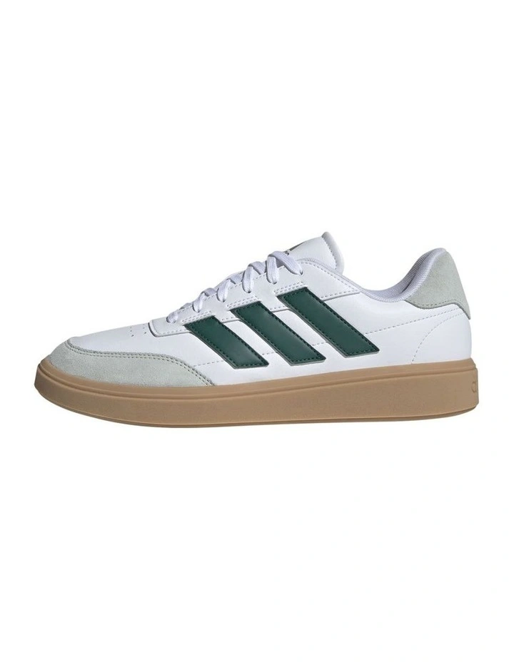 Courtblock Shoes in White/Green