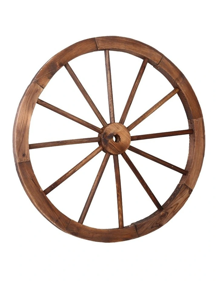 Wooden Wagon Wheel