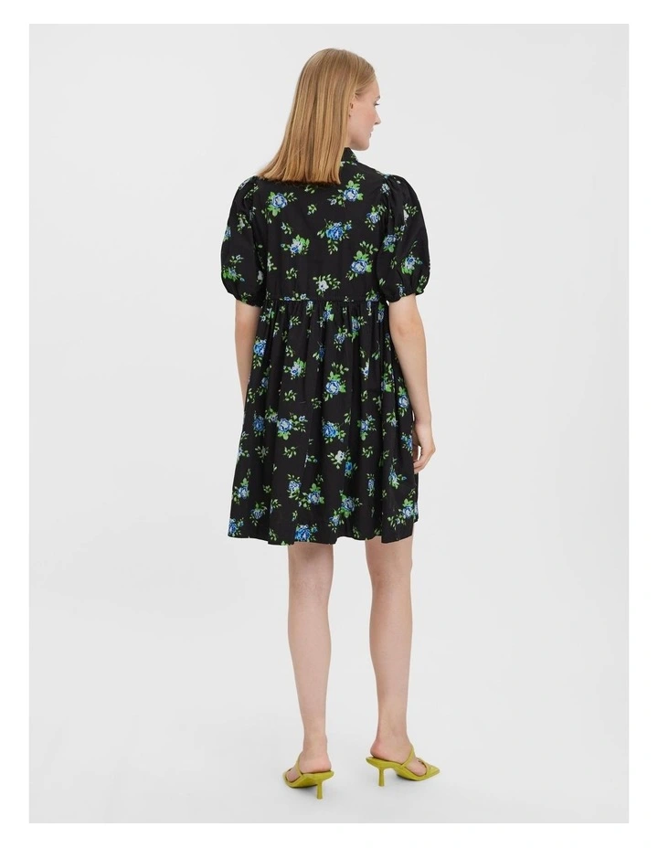 Bella Sanna Mini Dress in Black