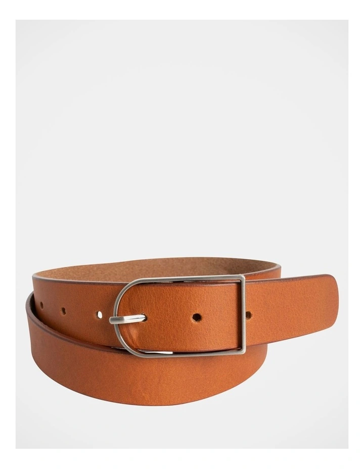 Olinda Leather Belt in Tan