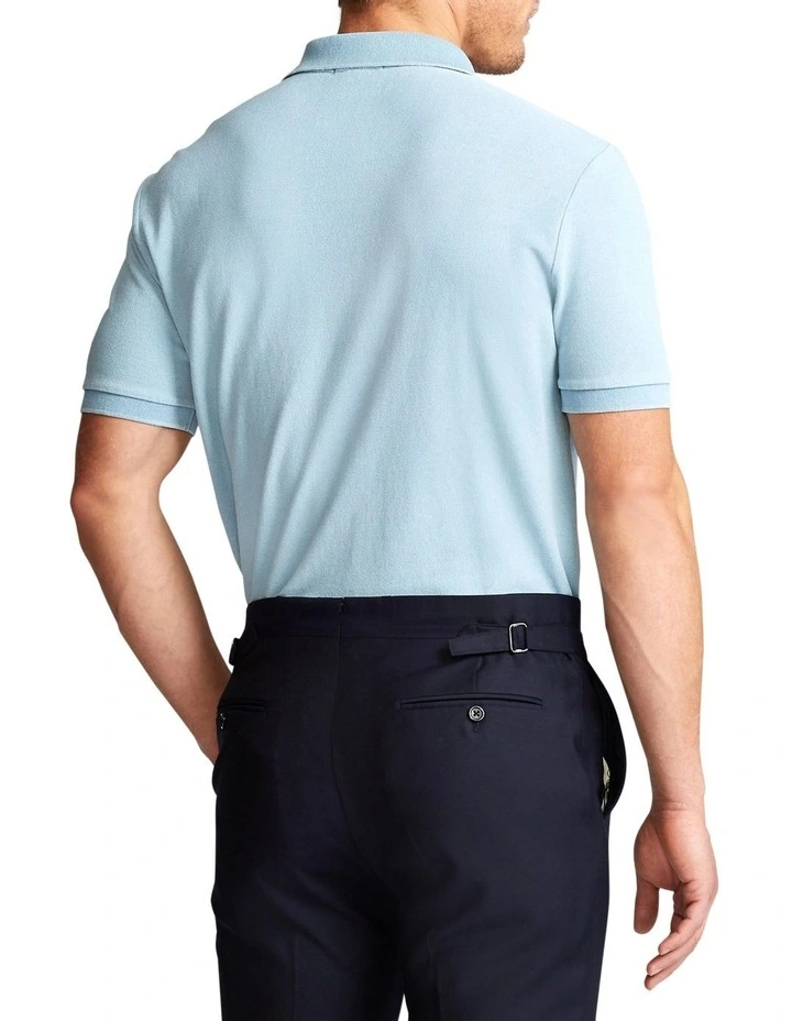 Custom Slim Fit Mesh Polo