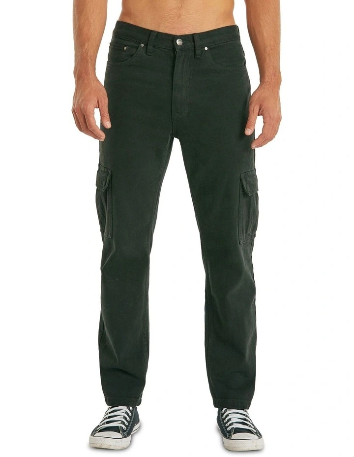 Grayson Cargo Jean in Black